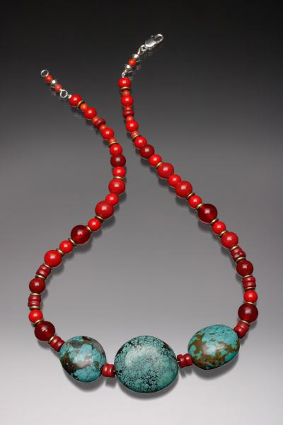 Turquoise Trio Necklace
